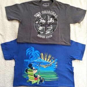 Disney/Mickey tshirts (Men's M)